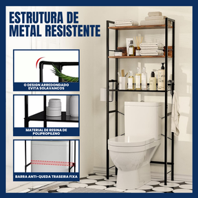 Organizador Multiuso 3 Prateleiras