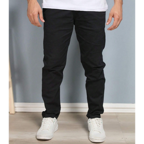 Calça Reta Masculina em Sarja [Kit 4 Unidades]