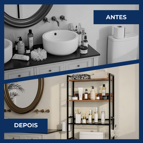 Organizador Multiuso 3 Prateleiras
